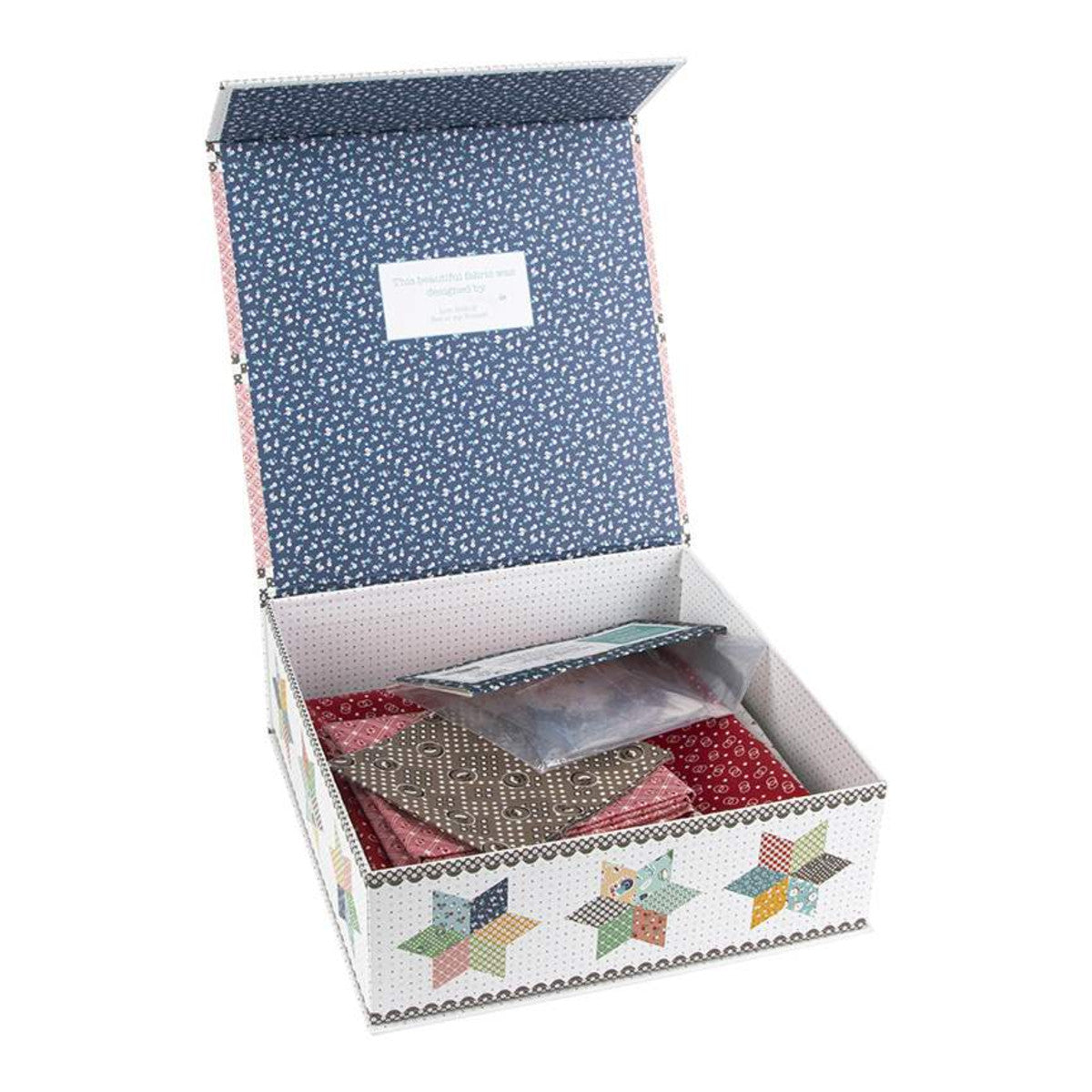 Quilt Kit, Boxed Set - Pot Luck Stars by Lori Holt