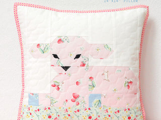 Load image into Gallery viewer, Pattern, Little Lambkin Pillow Cover / MINI Quilt by Ellis &amp; Higgs (digital download)