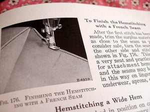 Machine Sewing Book, Singer 1928 (Vintage Original) RARE