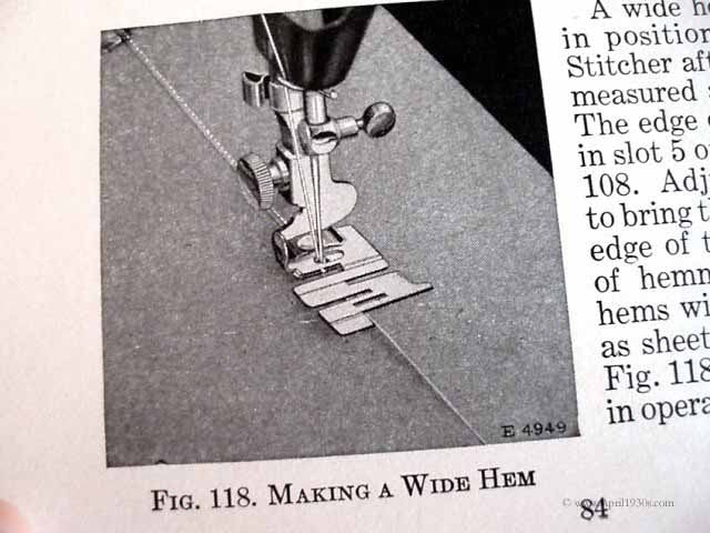 Machine Sewing Book, Singer 1948-1950