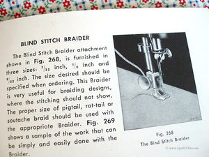 Machine Sewing Book, Singer 1953-1955