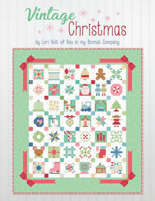 PATTERN BOOK, Vintage Christmas by Lori Holt of Bee in My Bonnet