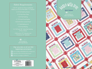Load image into Gallery viewer, PATTERN, BAKED WITH LOVE Quilt Pattern by Lori Holt of Bee in my Bonnet