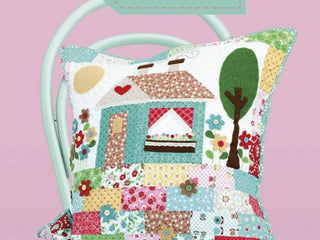 Load image into Gallery viewer, PATTERN, GRANNY&#39;S HOUSE PILLOW Pattern by Lori Holt of Bee in my Bonnet