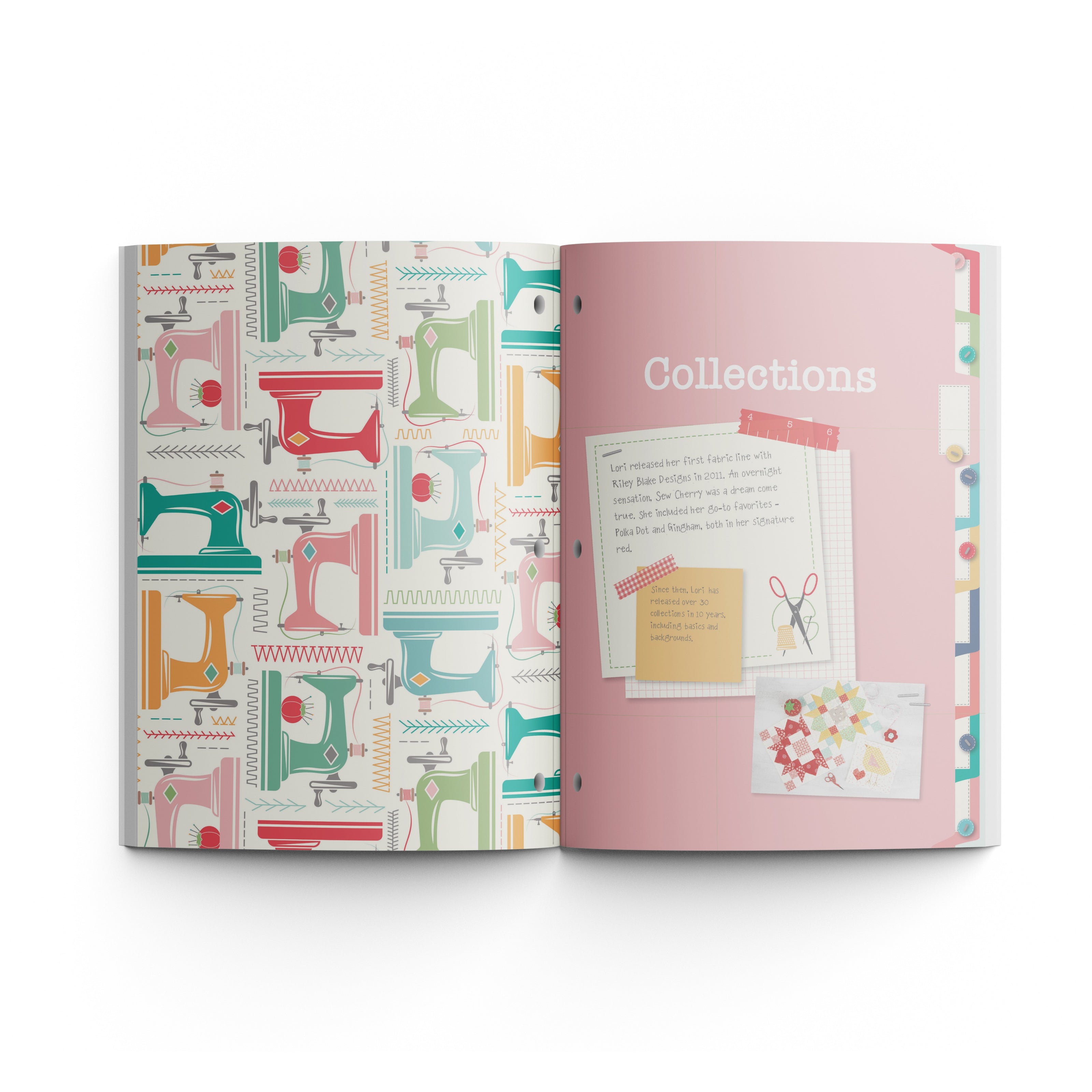 BOOK, The World of Lori Holt Catalog Volume 1 The Singer