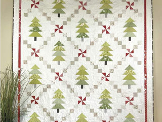 Load image into Gallery viewer, Peppermint Pines Quilt Pattern Cover
