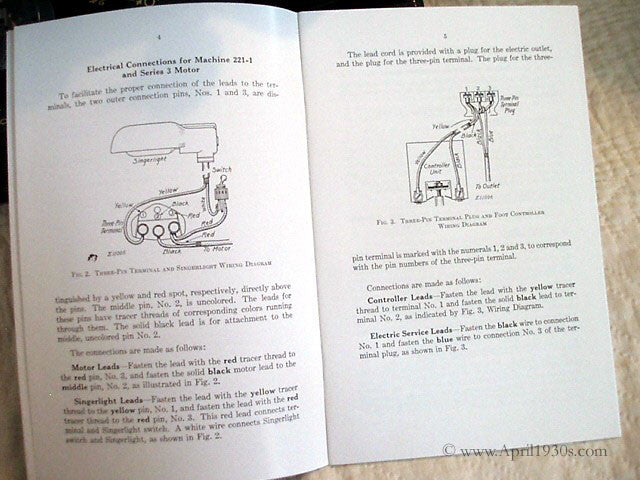手紙 フライヤー Singer Featherweight 221 Adjuster's and Service Manual – The
