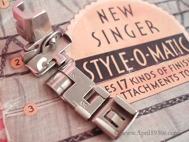 Style-O-Matic, Singer (Vintage Original)