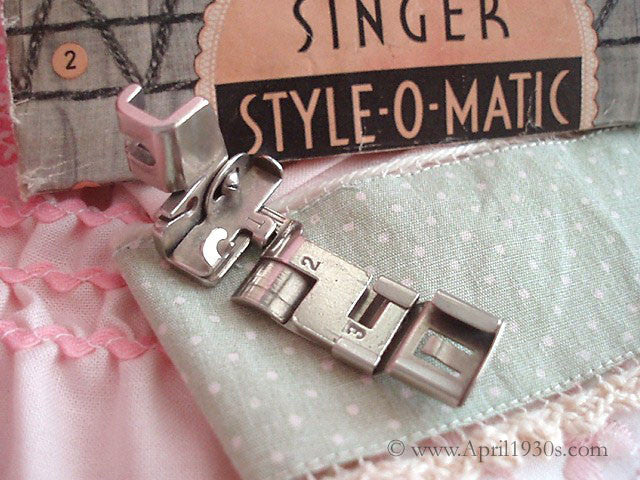 Style-O-Matic, Singer (Vintage Original)