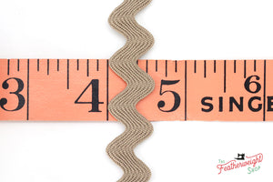5/8" Inch PEBBLE VINTAGE TRIM Large RIC RAC by Lori Holt (by the yard)