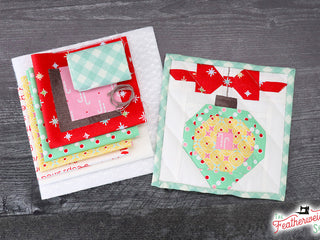 Load image into Gallery viewer, KIT, Vintage Christmas Hotpad (Pattern Book Optional)