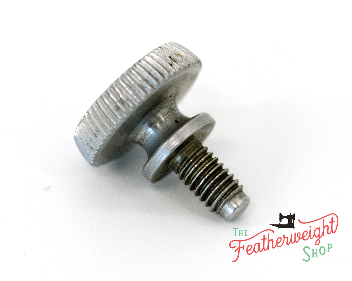 Screw, Singer Featherweight Presser Foot Thumb Screw CHROME (Vintage Original)