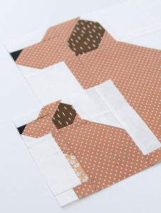 Pattern, Puppy Dog Quilt Block by Ellis & Higgs (digital download)