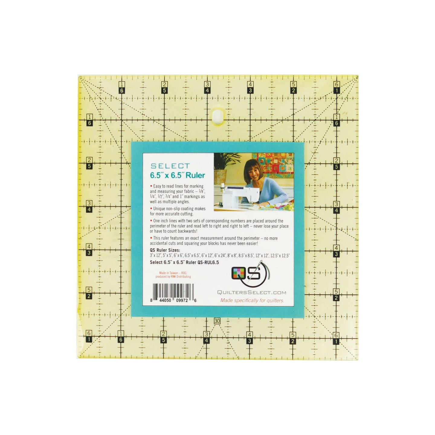 quilter's select 6.5 inch square ruler