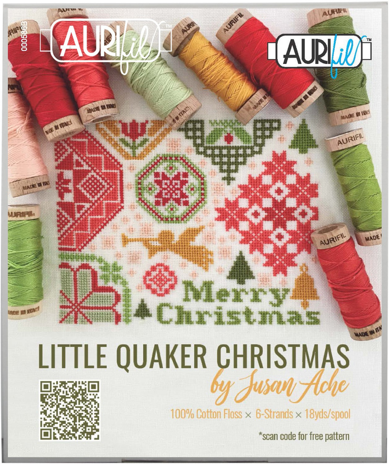 Christmas Aurifil Thread Set