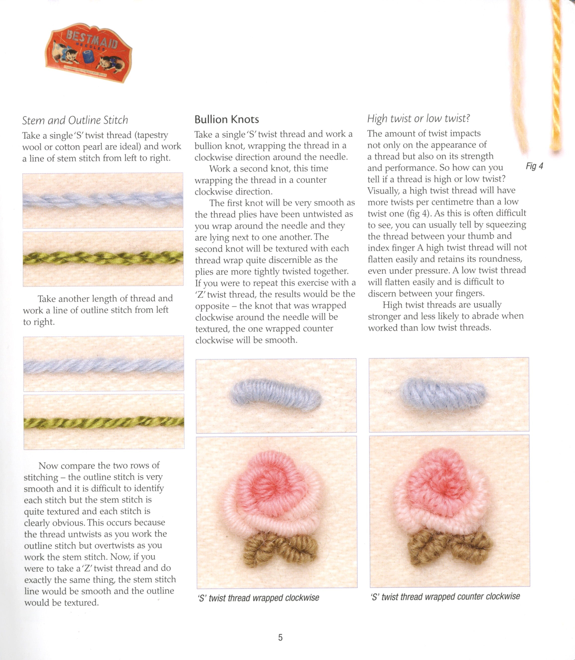 PATTERN BOOK, A-Z of Embroidery Stitches 2