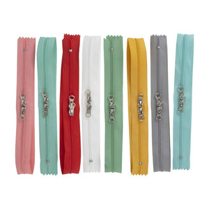 Happy Zippers by Lori Holt - Set of 8
