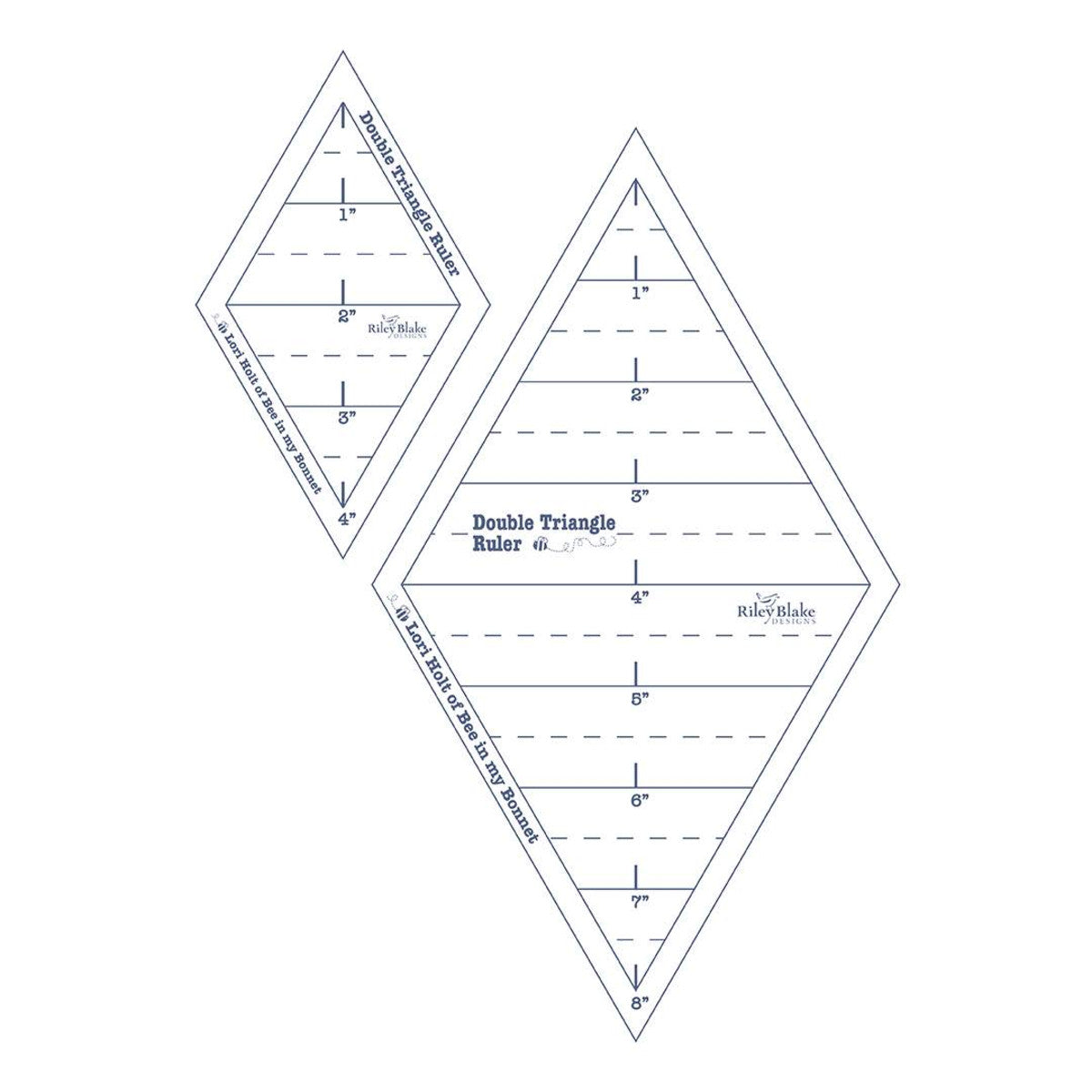 lori holt double triangle rulers