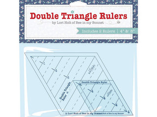 Load image into Gallery viewer, lori holt double triangle rulers