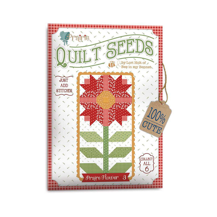 PATTERN, Flower 3 (Prairie Quilt Seeds) Pattern by Lori Holt