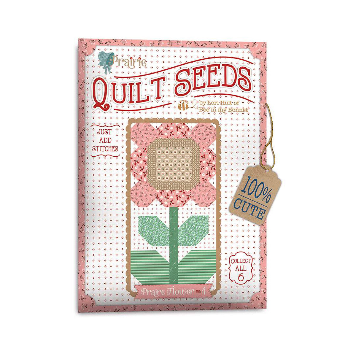 PATTERN, Flower 4 (Prairie Quilt Seeds) Pattern by Lori Holt