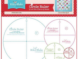 Cutting Ruler SET, Circle Ruler by Lori Holt – The Singer Featherweight ...