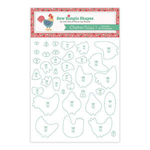 Sew Simple Shapes, CHICKEN SALAD by Lori Holt of Bee in My Bonnet