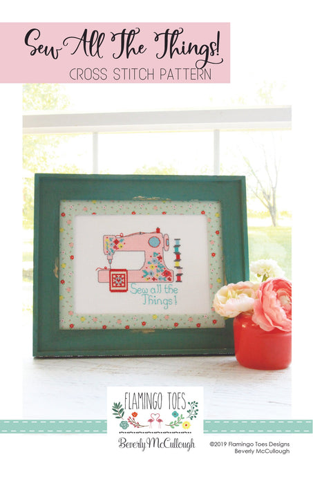 sew all the things cross stitch pattern