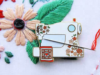 Load image into Gallery viewer, Needle Minder, SEWING MACHINE by Flamingo Toes