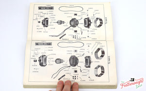 Parts List Book, Singer 221, 1955 (Vintage Original) - RARE