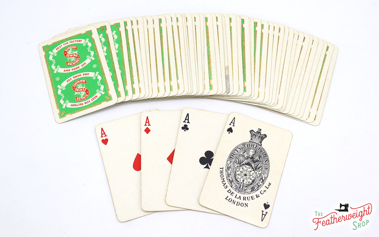 Playing Cards - RARE Singer (Vintage Original)