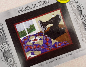 PATTERN, STITCH IN TIME Singer Featherweight Paper-Pieced Wall-Hanging