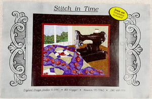 PATTERN, STITCH IN TIME Singer Featherweight Paper-Pieced Wall-Hanging