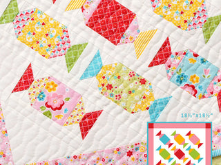 Load image into Gallery viewer, Pattern, Sugar Candies MINI Quilt by Ellis &amp; Higgs (digital download)