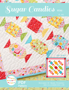 Pattern, Sugar Candies MINI Quilt by Ellis & Higgs (digital download)