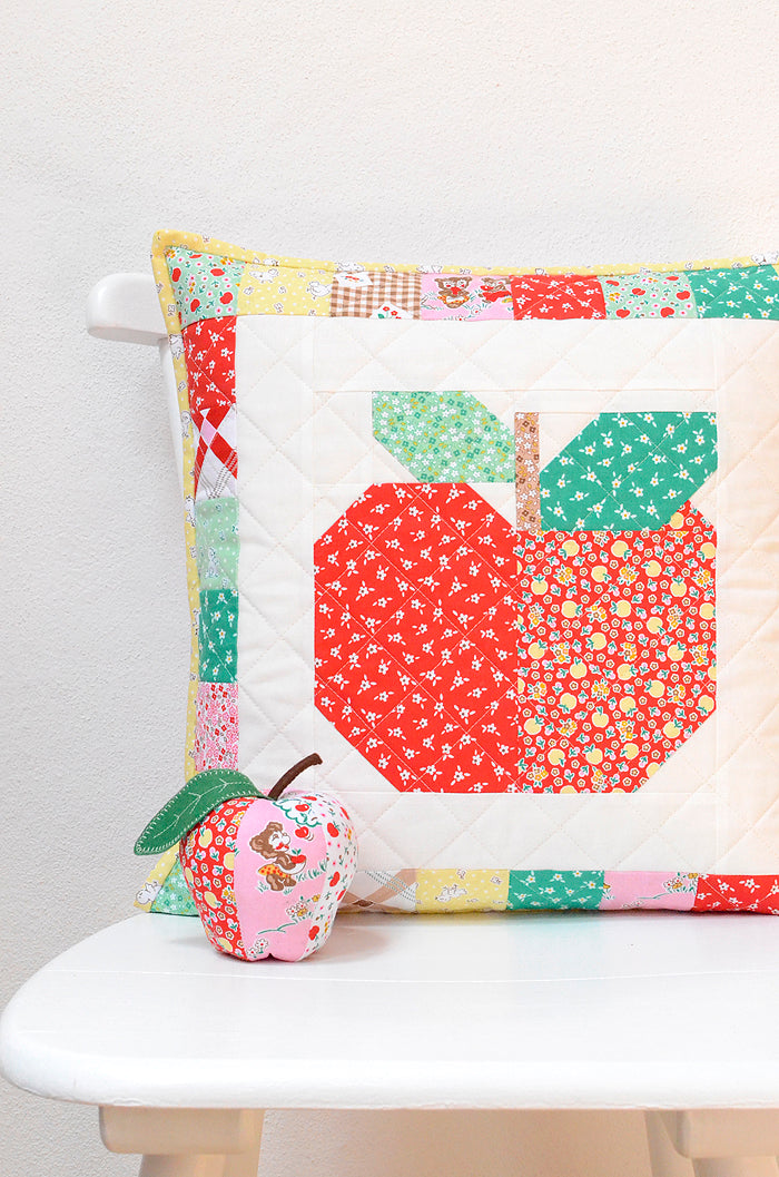 Pattern, Sweet Apples Quilt & Pillow Cover by Ellis & Higgs (digital download)