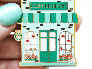 Load image into Gallery viewer, flamingo toes enamel charm