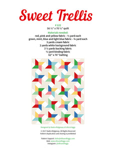 Pattern, Sweet Trellis Quilt by Ellis & Higgs (digital download)