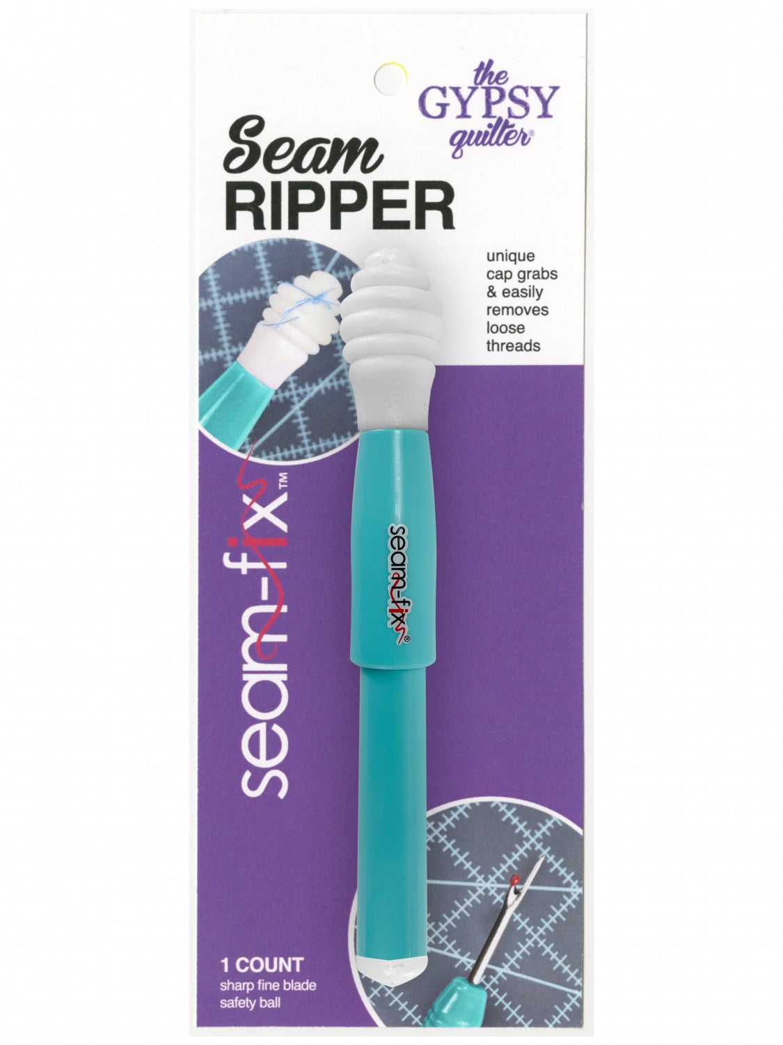 Seam Ripper,  Gypsy Quilter Seam Fix - BOHEMIAN BLUE