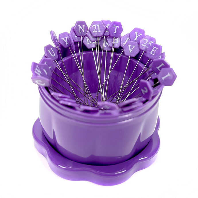 Magnetic Pin Cup- Gypsy Purple (LARGE)