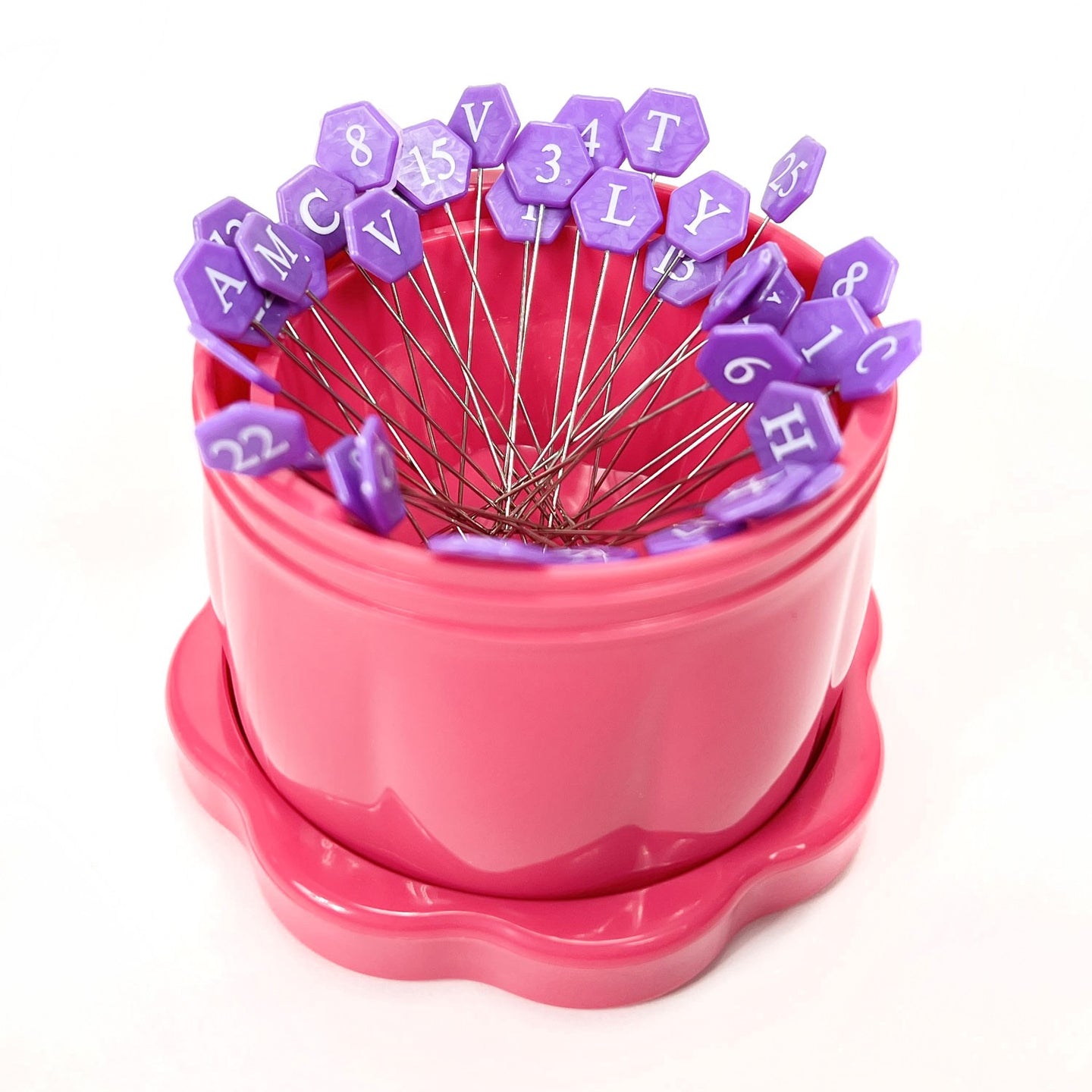 Magnetic Pin Cup- Fortune Fuchsia (LARGE)