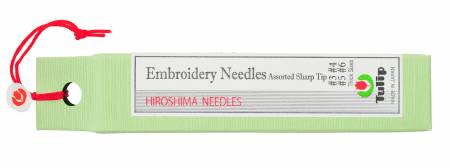 Tulip Embroidery Needles Assorted Sharp Tip Thick - #3, 4, 5, 6
