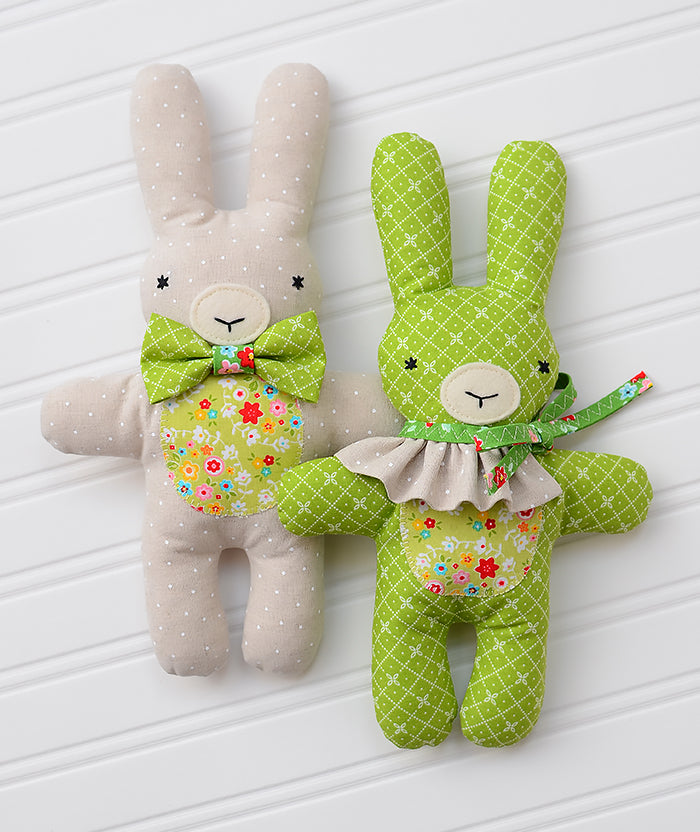 Pattern, Three Little Friends Toy Softies by Ellis & Higgs (digital download)