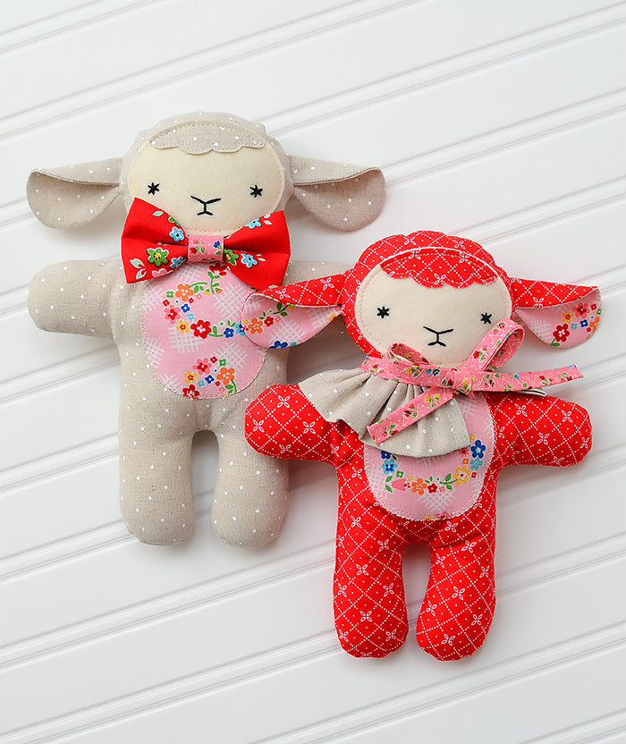 Pattern, Three Little Friends Toy Softies by Ellis & Higgs (digital download)