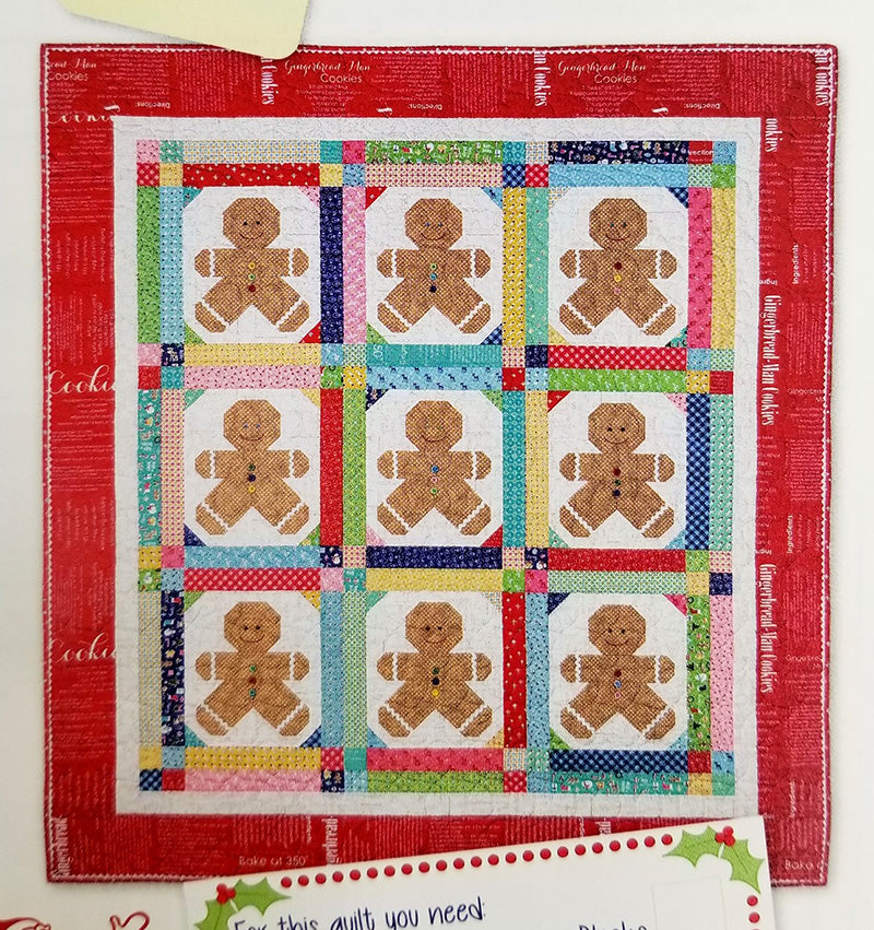 Quilt Kit, Vintage Cozy Christmas Fabric COLLECTION (Pattern BOOK Included)