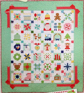Quilt Kit, Vintage Cozy Christmas Fabric COLLECTION
