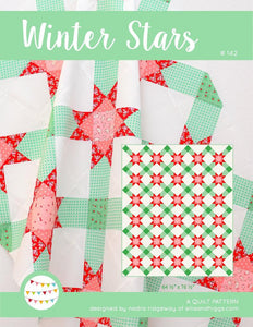 Pattern, Winter Stars Quilt by Ellis & Higgs (digital download)