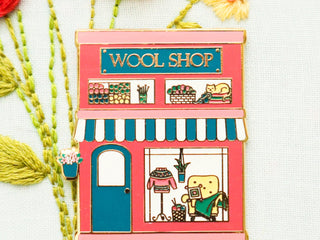 Load image into Gallery viewer, Needle Minder, WOOL SHOP by Flamingo Toes