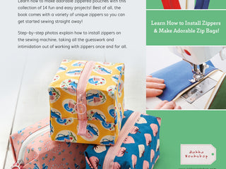 Load image into Gallery viewer, PATTERN BOOK , The Zipper Pouch Book