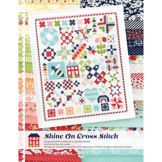 PATTERN BOOK, The Bonnie & Camille Quilt Bee & Cross Stitch